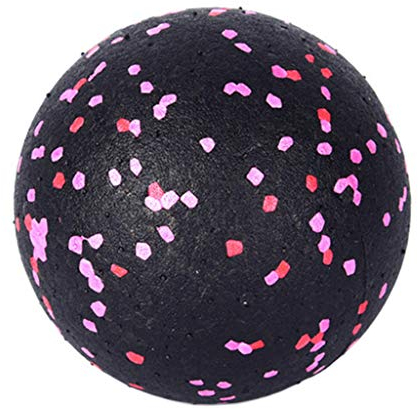 Sayla Massage-Ball | 8 x 7.5 cm | Faszien-Ball | Trainingsball | Regeneration und Stärkung der Muskeln | Straffung des Körpers | Prävention von Verletzungen | Optimum/Hard (Rosa)