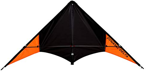 Wolkenstürmer® Dynamic Delta Speed Powerdrachen neon Orange Zweileiner Lenkdrachen Carbongestänge