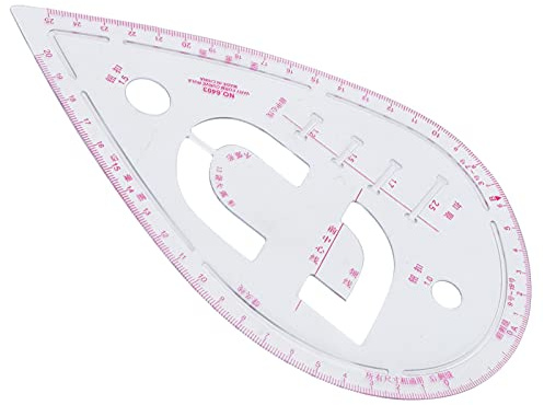 LANTRO JS Righello curvo per maniche, perfetto per cucire e design accurato