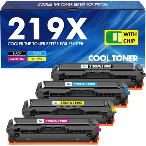 219X 219A Compatible for HP Color LaserJet Pro MFP 3302FDW Toner With Chip
