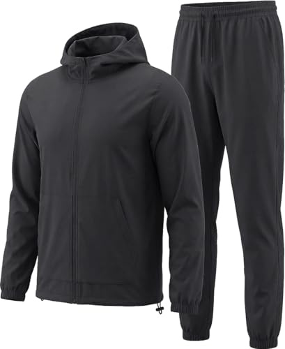 TONY BACKER TUTA UOMO TECNO ESTIVA LEGGERO SPORTIVO DA TREKKING JOGGER 1051