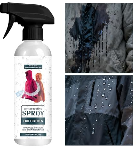 Spray Impermeabilizzante Per Giubbotti 120ml Protettore Per Abbigliamento A