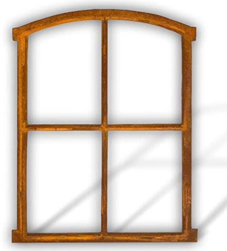 Stallfenster Eisenfenster Scheunenfenster Eisen Fenster 64x48cm im Antik-Stil