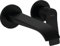 hansgrohe Vivenis - Mitigeur lavabo encastré avec garniture de vidage, Robinet de salle de bain avec longueur sous bec 19,2 cm, économie d'eau (EcoSmart), Noir mat, 75050670