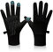 BLUEVER Guantes para Correr, Guantes de Invierno con Pantalla Táctil, Resistentes al Viento, Ligeros, Antideslizantes, Cálidos, para Ciclismo, Conducción, Senderismo, Hombres, Mujeres (M)