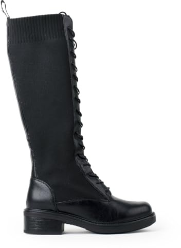 CHATTAWAK 16ROJANOIR36 - Stivali ad altezza ginocchio, Noir,