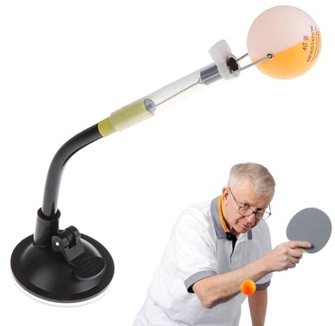 Genérico entrenador de -Pong,entrenador de -Pong, máquina de tenis de mesa con bola de entrenamiento, clip rápido fijo tipo ventosa entrenador de ventosa de mesa estable, equ