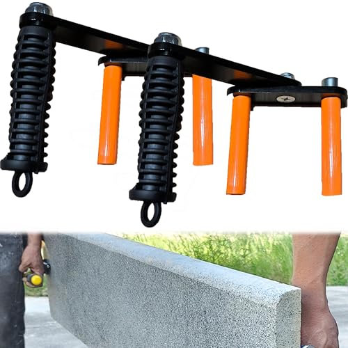 QSLKI 2x Porte-Plaques De Plâtre, Pinces De Support Pour Cloisons Sèches, Élévateurs De Plaques De Plâtre, Poignée Bi Matière Pour Panneaux De Contreplaqué, Plaques De Plâtre, Panneaux De Verre