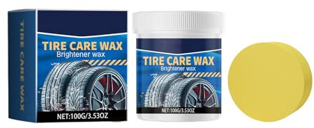 YAOGUI I Cerchi Luminosi Pulitore della Lucentezza dei Pneumatici Elimina Efficacemente Sporcizia della Polvere Impedisce Le Corrosioni Ruggine per Le Superfici della Ruota Profonda Cera per A Nera