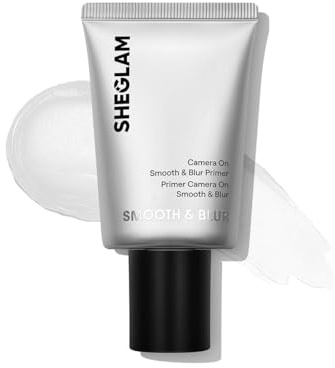 SHEGLAM Camera On Smooth & Blur Primer opaco Makeup Base Smoothing Primer per pelle liscia Pore Minimizer di lunga durata