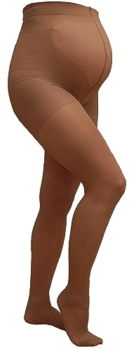 Fiore Collant de grossesse 20 deniers - Marron - Small