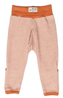 Lilano Organic Merino Wool and Silk Baby Sweat Pants Jogger [100311]. Made in Germany. (Terra/Natural, 68 (4-6 Months))