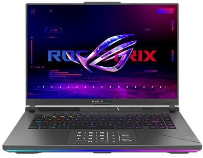 ASUS ROG Strix G16 Laptop | 16 Full-HD 165Hz/7ms 16:10 IPS Display | Intel Core i9-14900HX | 32 GB RAM | 1 TB SSD | NVIDIA RTX 4070 | Windows 11 | QWERTZ Tastatur| Eclipse Grey