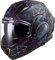 LS2 Valiant II Motorradhelm Stellar Matt Schwarz Blau, XS