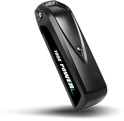 SHIMOST E-Bike Batterie Hailong1-2 Downtube Akku 36V 17,4Ah mit Ladegeräte Halterung USB, für Mifa VAUN Prophete Tianneng 250W-1000W Motor (36V 17,4Ah)