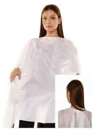 TOTAL SHOP Mantella Parrucchiere per Taglio Capelli Monouso 30 pz Usa e Getta - per Parrucchieri Barbieri Impermeabile per Bambini Adulti