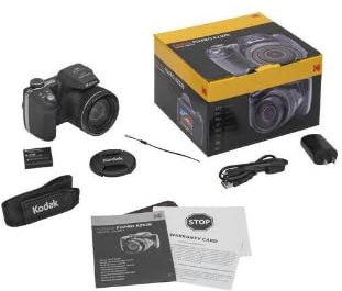 Pack Camara Digital KODAK PIXPRO AZ528 (Blue) - Incluye Dos baterías y una Bolsa