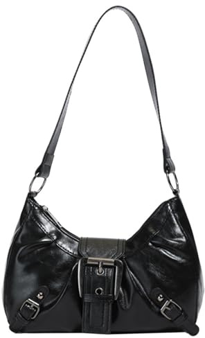 MLPKOI Borsa Donna Y2k Vintage, Borsa A Tracolla Con Personalità Della Moda Accessori Borsas A Corpo in PU Donna L'uso Quotidiano, Feste, Regali