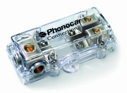 Phonocar 4/497 - Portafusibili a 2 vie per cavi fusibili AFC, multicolore