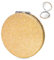 2X Specchio Compatto Portatile, Compact Rotonda Specchio da 7 cm, Specchio per Trucco Compatto Scintillante, Specchietto Borsa Doppia Faccia con Ingrandimento, Perfetto per Trucco e Viaggio (Oro)