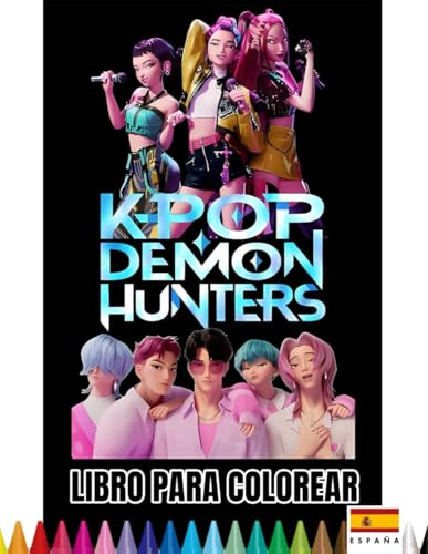 Libro para colorear Heroínas Kpop: Mundo moderno para colorear con moda y música