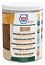 Ica For You IMG03 - Impregnante Antigoccia All'Acqua per Legno, Penetra nel Legno e lo Protegge, Facile da usare e non cola, Rovere, 0.75 L - IMG03-0075