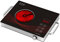 Portable Electric Hob Single Ceramic Burner, Infrared Cooktop, 2200W, 3-Hour Timer (UK Plug)