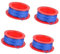 WUPEDI 4 Pcs String Trimmer Line Spool Replacement, for Flymo ET21, for MINI, Trim ST Strimmer Trimmer Fly031 Accessories Parts Lawn Mower Spool