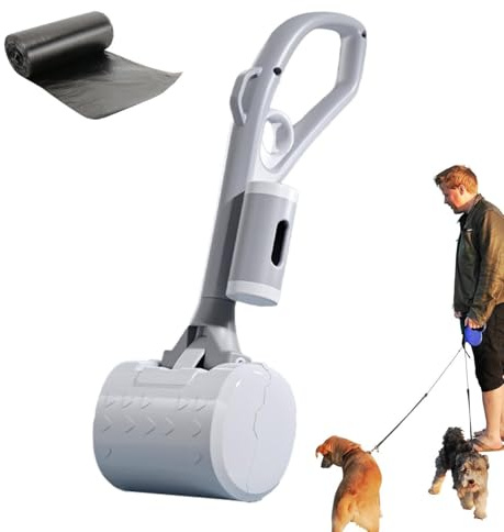 Pala para excrementos de perro para el patio – ABS + PP | Pala ergonómica