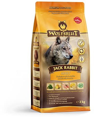 Wolfsblut – Jack Rabbit – 2 kg – kanin – torrfoder – hundfoder – spannmålsfri