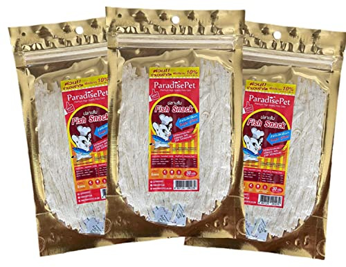 Polar Bear's Pet Shop 3 Pcs Fish Flavor Sugar Glider Hamster Squirrel Chinchillas Small Animals Sandwich Snacks and Food (30g)