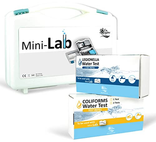 C4Hydro Legionella & Coliforms Wassertest, 1 Starter-Set, Legionellen & Coliforms Wassertest, erkennt Legionellen-Bakterien und Koliformen (einschließlich E. coli) im Wasser Testen Sie Ihr Wasser