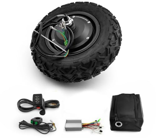 350W Off Road Rough Tyre 10 inch Wheel Wheelbarrow Scooter Gear Hub Motor (24V350W)
