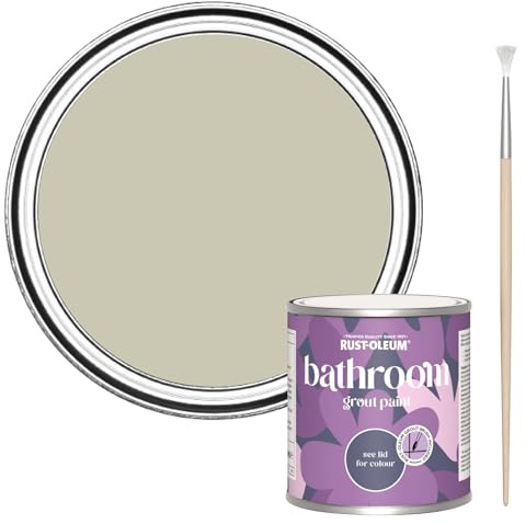 Rust-Oleum Mould-Resistant Beige Bathroom Grout Paint -Half Light 250ml