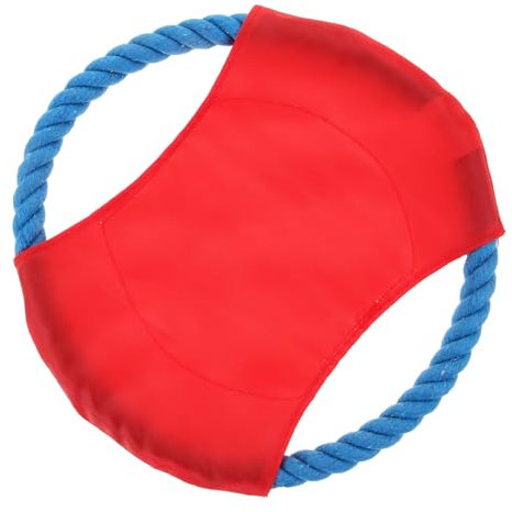 COSMEVIVI Bissfeste Soft Flying Disc Hundespielzeug Langlebig Leicht Für Retriever Samojeden Welpen Training Indoor Outdoor Farbwahl Zufällig