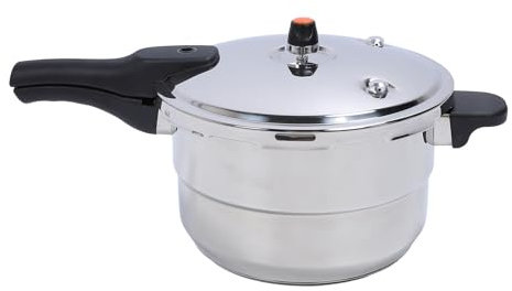 Professionell Högtrycksbehållare i Roststål för Hemmakök, 8L 26cm/10,2in - Effektiv Snabb och Jämn Uppvärmningsspis (5L)