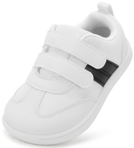 STQ KIDS Barefoot Niños Zapatillas Deportivas Niña Bebe Primeros Pasos | Moda Clásicas Calzado Respetuoso Non-Slip Descalzo con Caída Cero al Aire Libre para Mejor Regalo