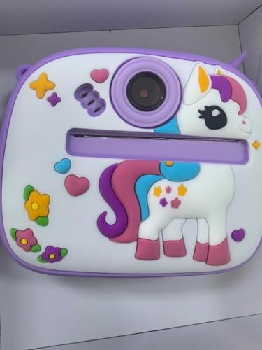 YOZISS Kids Camera Instant Print, 1080P HD Instant Camera for Kid, Selfie Vedio Kids Digital Camera, Christmas Birthday Toy Gift for Girls Boys