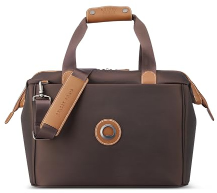 DELSEY PARIS Unisex's Chatelet 2.0 Small Weekender Travel Duffle Bag Carry-On Luggage, Chocolate Brown, One Size