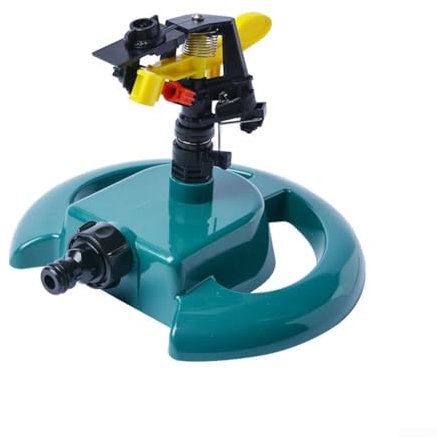 Garden Sprinkler, Automatic 360 Degree Rotating Rocker Arm Garden Sprinkler, for Watering Your Lawn Plants Flowers Veggies