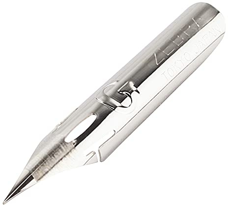 Plumes de stylo en chrome Zebra modèle Comic G, 10 plumes (PG-6B-C-K)