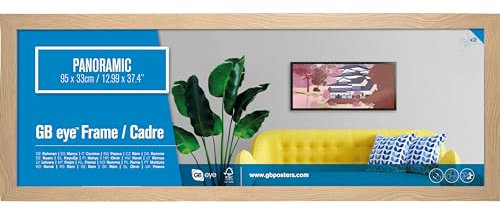 GB eye Ltd, Quercia - Panoramique, 33x95cm - Eton, Cornice