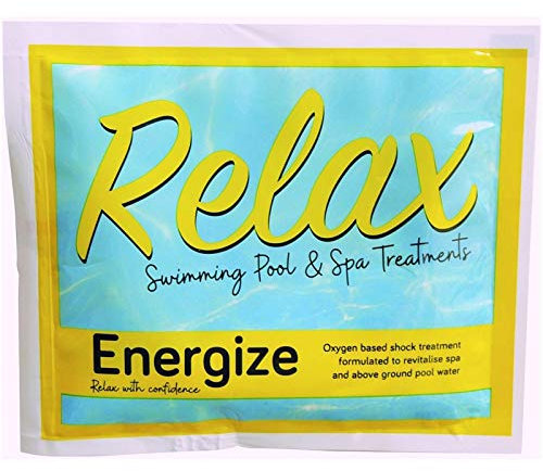 Relax 10x30g ENERGISE OXYGEN SHOCK TREATMENT FOR SPAS/HOT TUBS & ABOVE GROUND POOLS