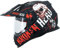 Broken Head Bone Crusher Motocross-Helm Rot mit Visier - Enduro MX Cross-Helm - Motorradhelm mit Sonnenblende (S 55-56 cm)