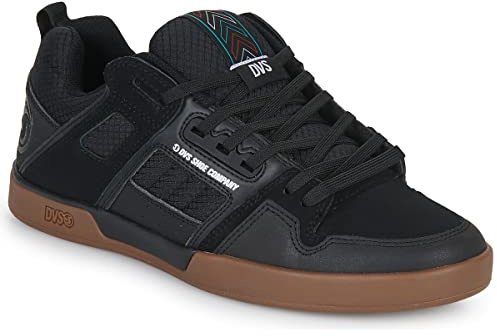 DVS Herren Comanche 2.0+ Sneaker, Black Gum Nubuck Bachinsky, 42 EU