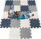 Gutsbox Schaumstoff Puzzlematte Baby Schaumstoffmatte Baby Puzzleteppich, 18Pcs Krabbelmatte Puzzle Kinder Bodenmatte, 30x30cm, Dick: 1,2cm, Fläche: 1,6m², bpa frei