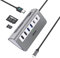 USB C Hub, 9-in-1 Multiport Adapter Hub USB C Docking Station mit 4K HDMI, PD 100W, USB-A 3.0, SD & TF für Mac OS/Window, Dell, HP und andere Geräte Typ C