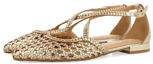 GIOSEPPO Damen Leskovic Ballett flach, Platinfarben, 38 EU