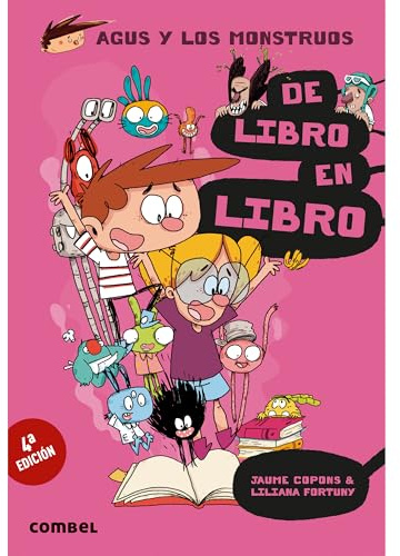 De libro en libro (Agus y los Monstruos 6) - Fomenta la Lectura con Esta Novela Gráfica Infantil
