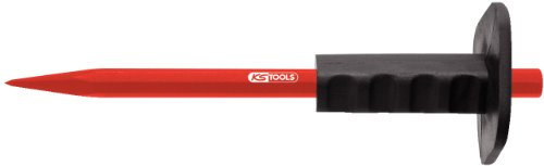 KS Tools 156.0517 - Cincel puntiagudo con empuñadura, 16x350mm